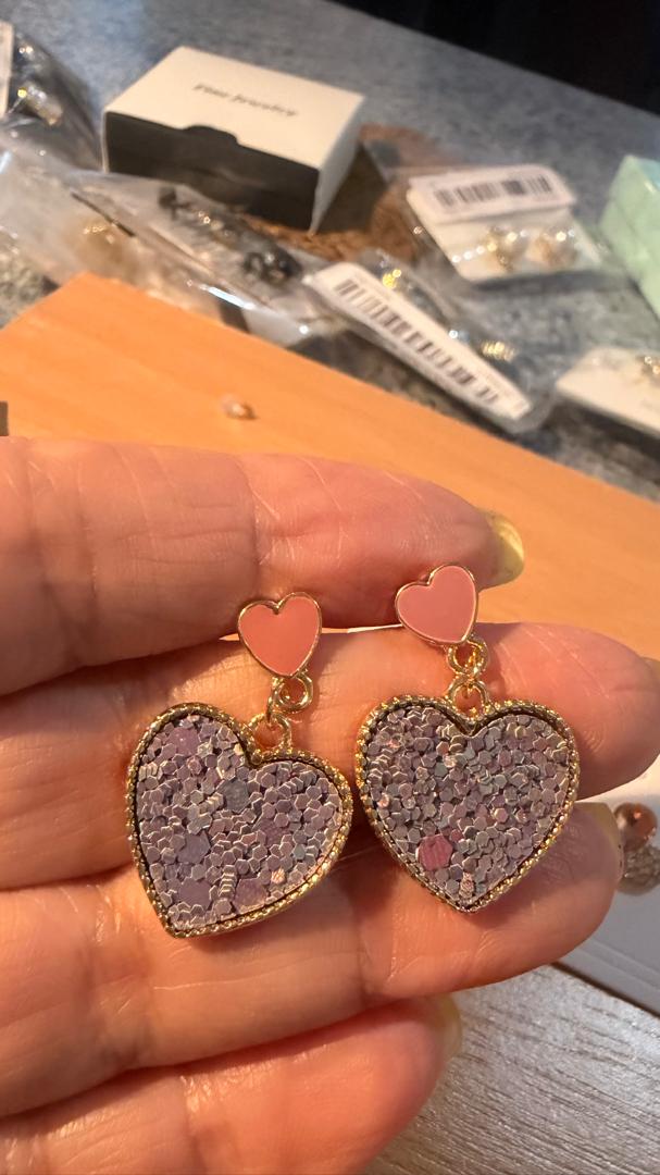 zarcillos de corazon